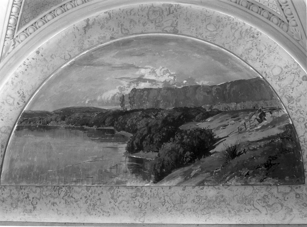 Paesaggio fluviale - Roma
